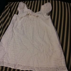 Eyelet dress